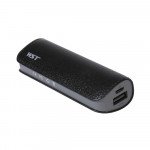 Wholesale 2600 mAh Ultra Compact Portable Charger External Battery Power Bank (Black)